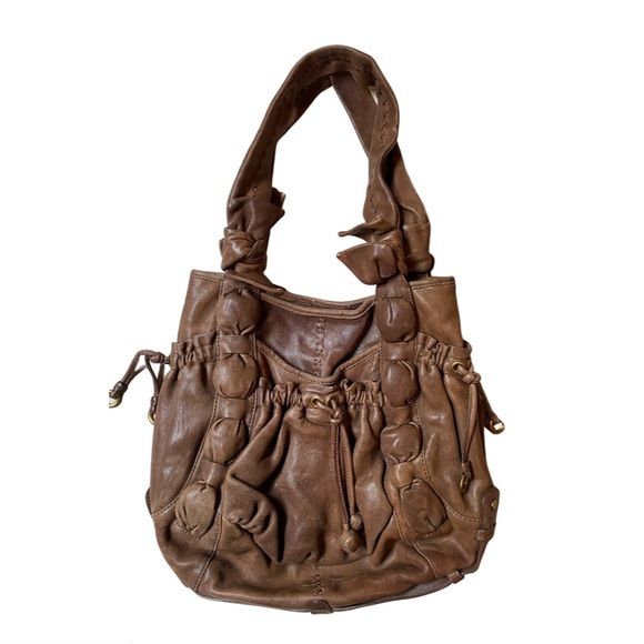 Lockheart Bags Lockheart Leather Large Shoulder Bag Poshmark